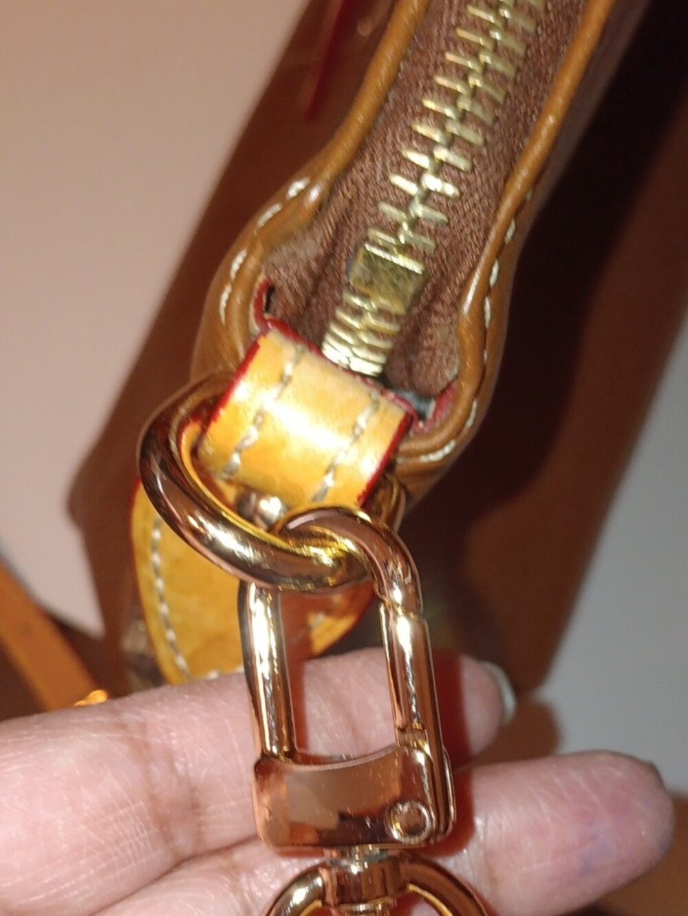 Dooney & Bourke Brown Leather Satchel  In Fair Condition. Please Check Photos. - Picture 12 of 16